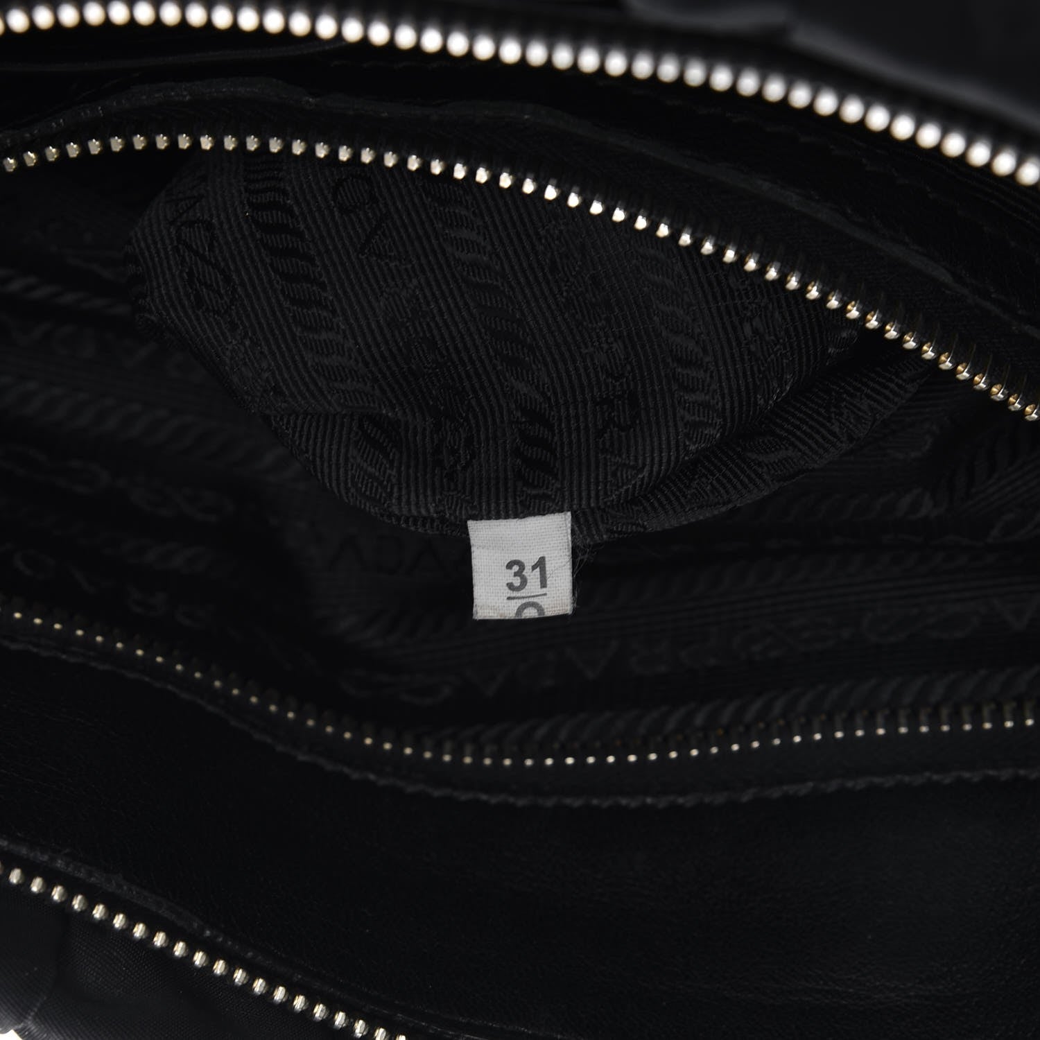 Prada Tessuto Nylon Gaufre Tote Nero Black 9 of 9