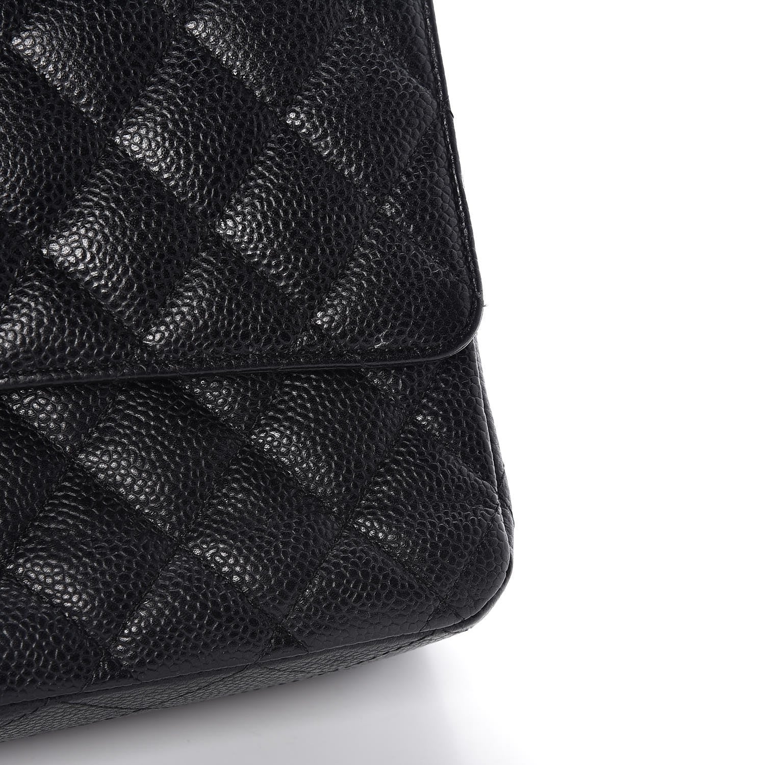 Chanel Caviar Quilted Medium Double Flap Black 9 of 9