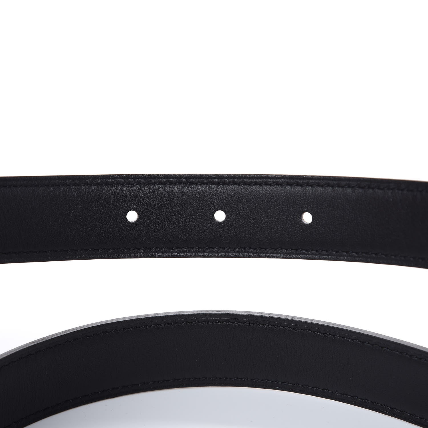Hermes Box Epsom 24mm Mini Constance H Belt 85 Black Etoupe 5 of 7