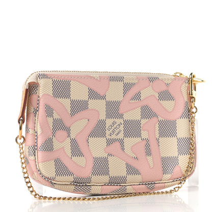 Louis Vuitton Damier Azur Tahitienne Mini Pochette Accessories 3 of 7