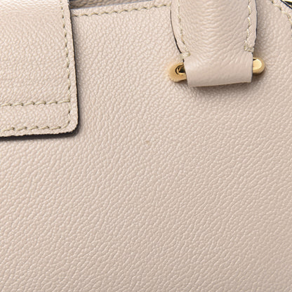 Burberry Soft Grain Calfskin Small Buckle Tote Limestone 11 of 11
