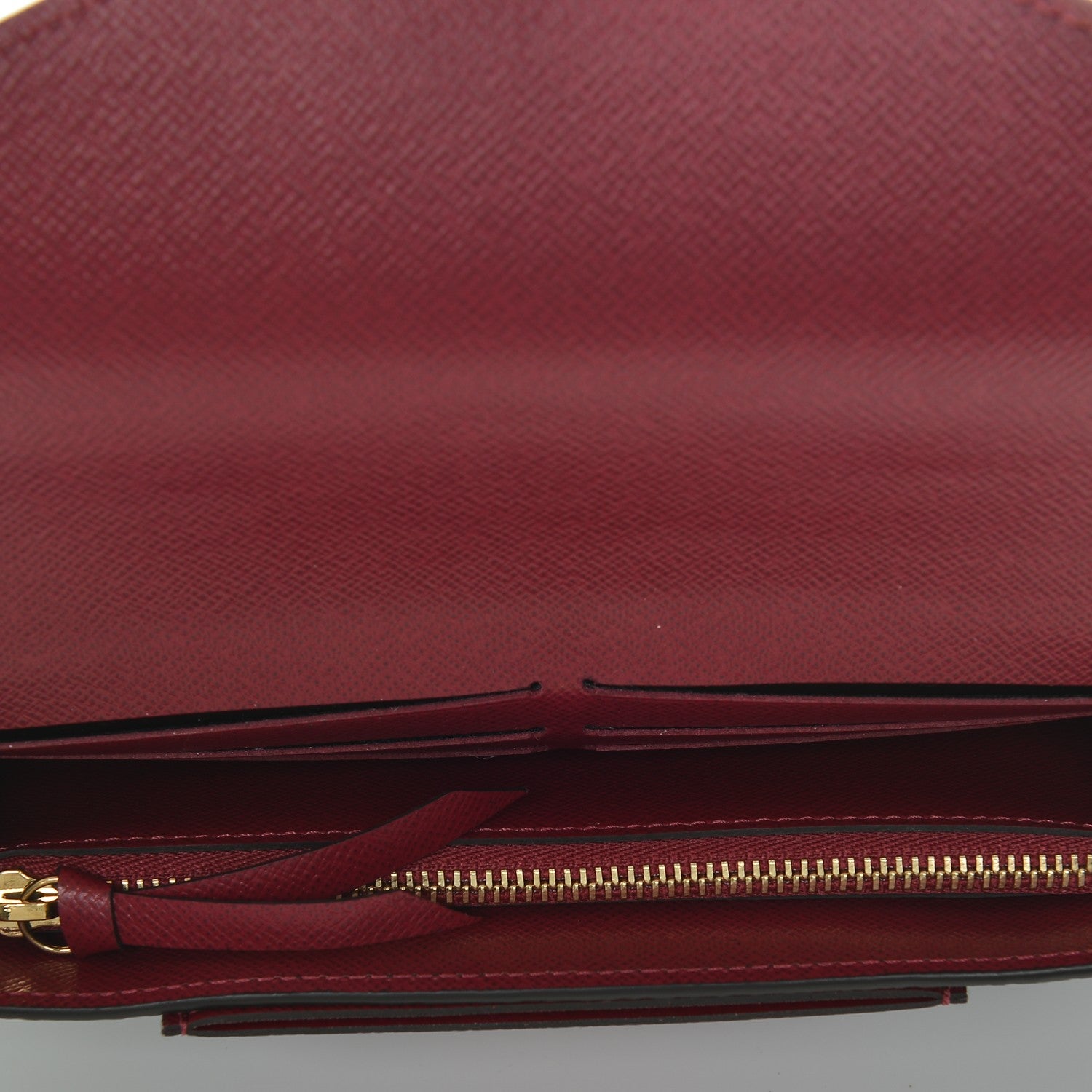 Louis Vuitton Monogram Jeanne Wallet Fuchsia 7 of 8