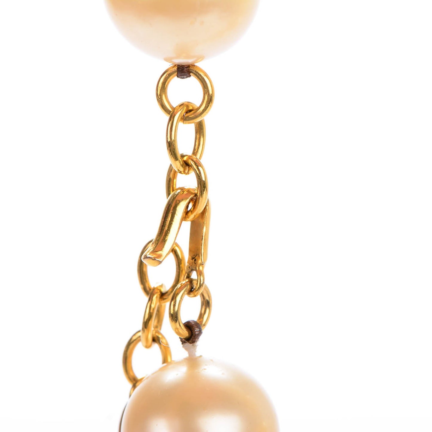 Pearl Short Necklace Gold