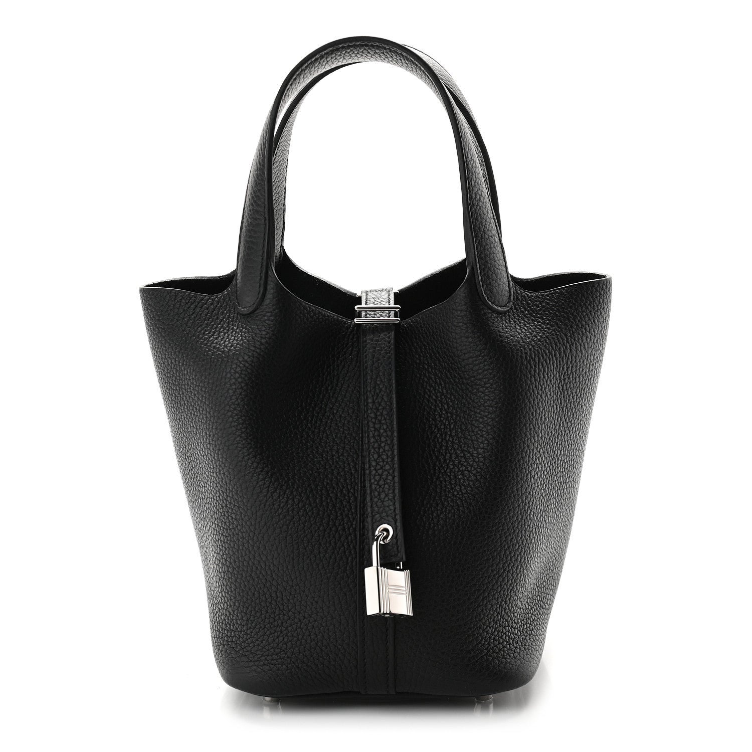 Hermes Taurillon Clemence Picotin Lock 18 PM Black 1 of 9