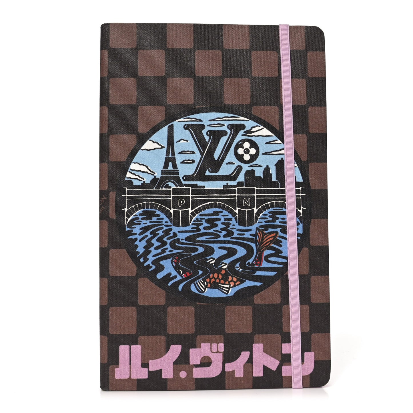Pharrell X Nigo Damier Jane Notebook MM