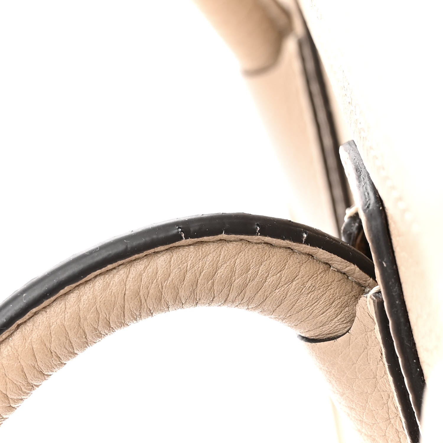 Celine Drummed Calfskin Micro Luggage Dune 10 of 11