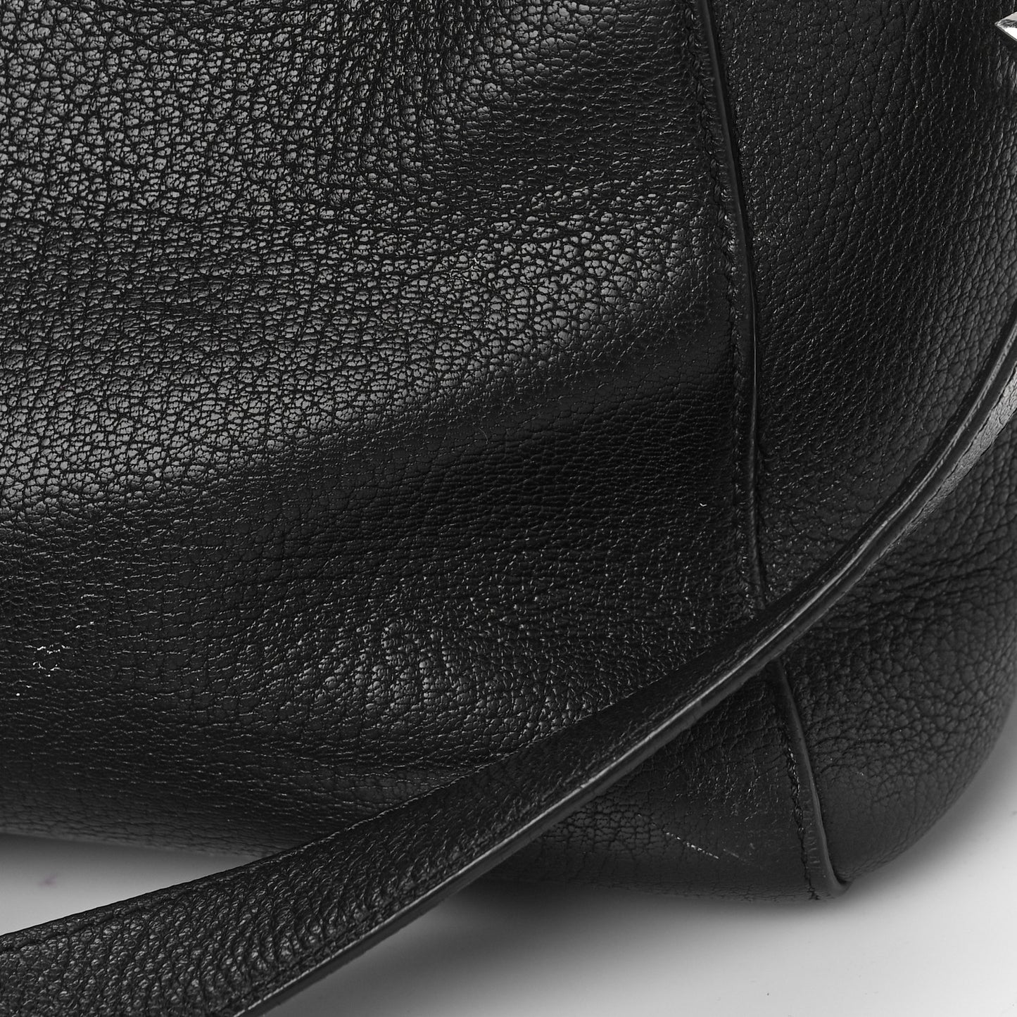 Sugar Goatskin Small Antigona Black