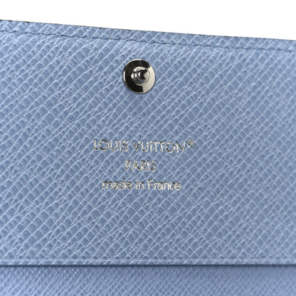 Louis Vuitton Taigarama Envelope Business Card Holder Sky Blue 6 of 8