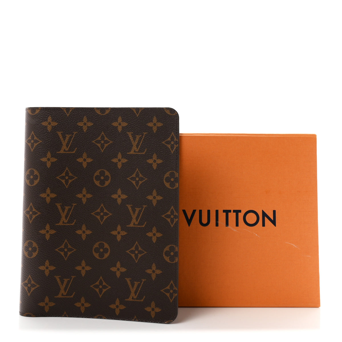 Monogram Desk Agenda Cover