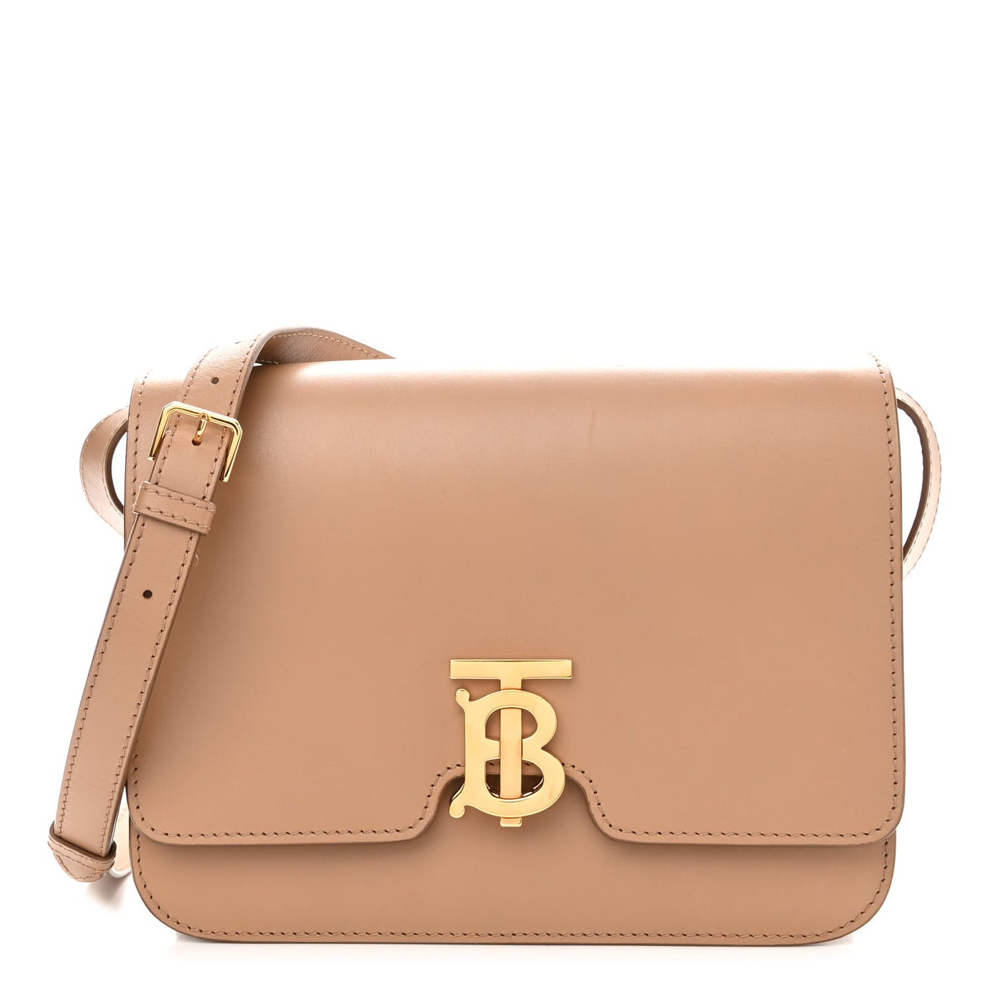 Calfskin Medium TB Bag Brown