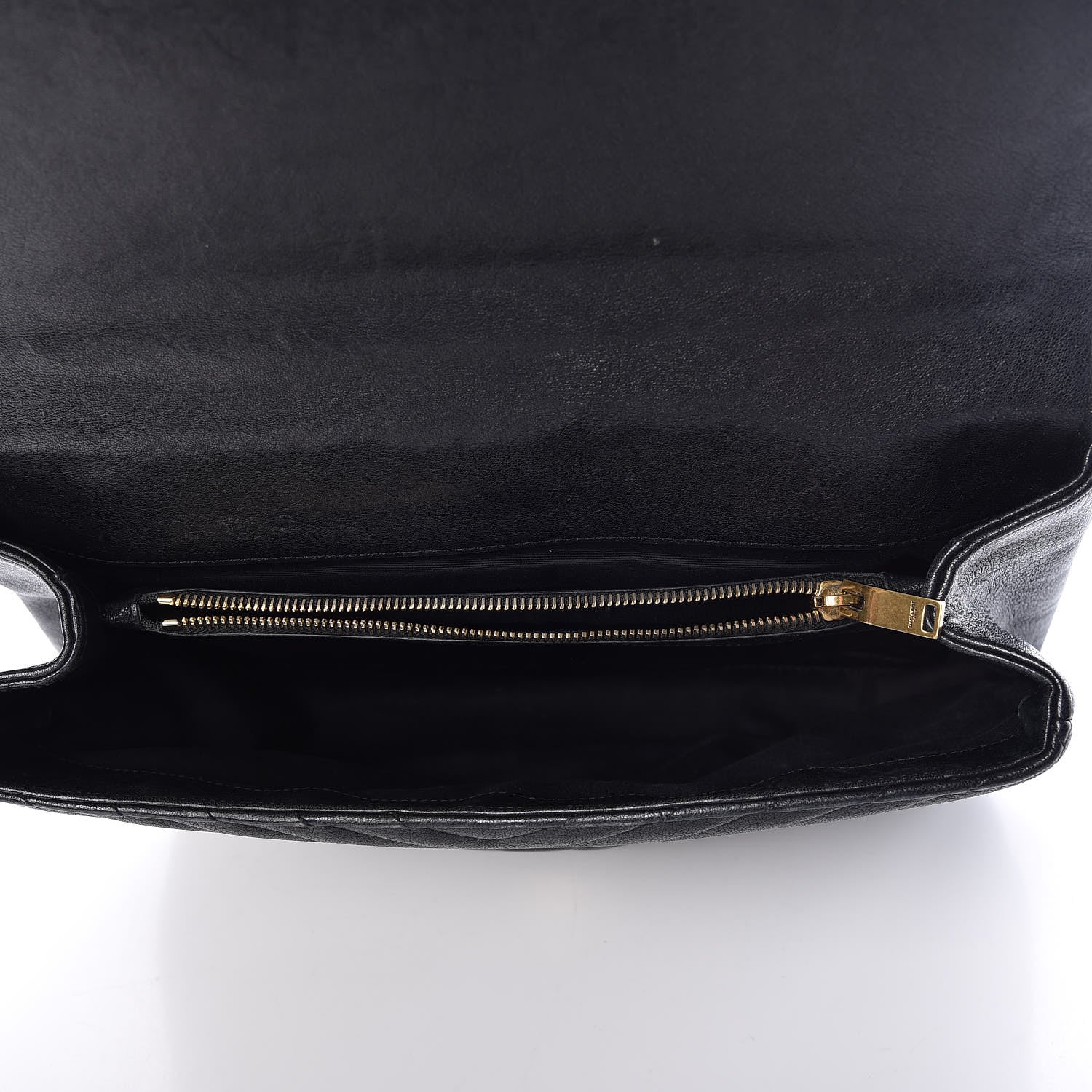 Saint Laurent Sheepskin Matelasse Chevron Monogram Large College Satchel Black 5 of 14