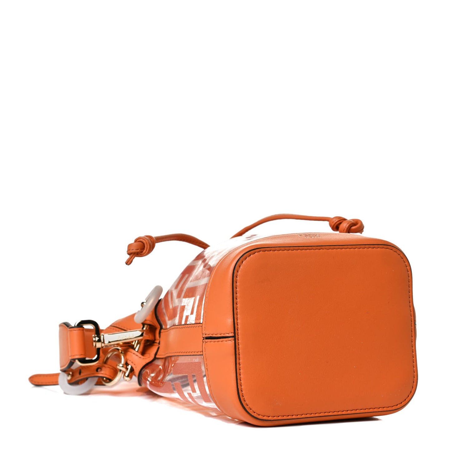 TPU FF Vitello Grace F is Fendi Mini Mon Tresor Bucket Bag Aranciata