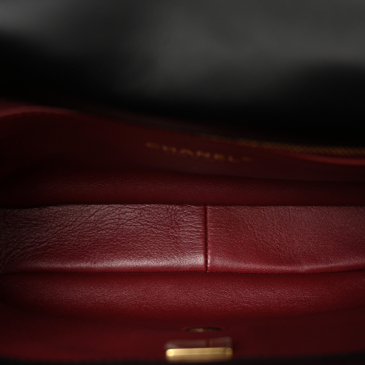 Chanel Lambskin Resin Pearl Quilted Flap Black 5 of 10