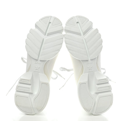 Christian Dior Technical Fabric Rubber Womens D-Connect Sneakers 38.5 White 5 of 9