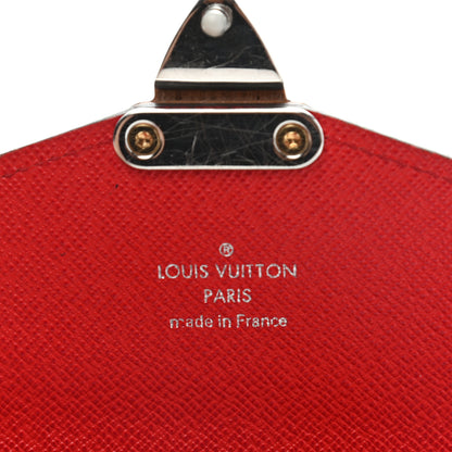 Louis Vuitton Monogram Tribal Mask Sarah Wallet Rouge 6 of 9