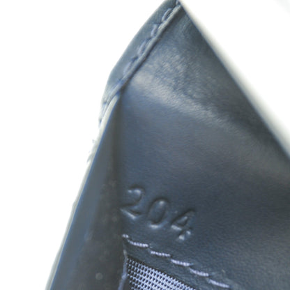 Prada Vitello Move Metal Compact Wallet Cobalto 8 of 11