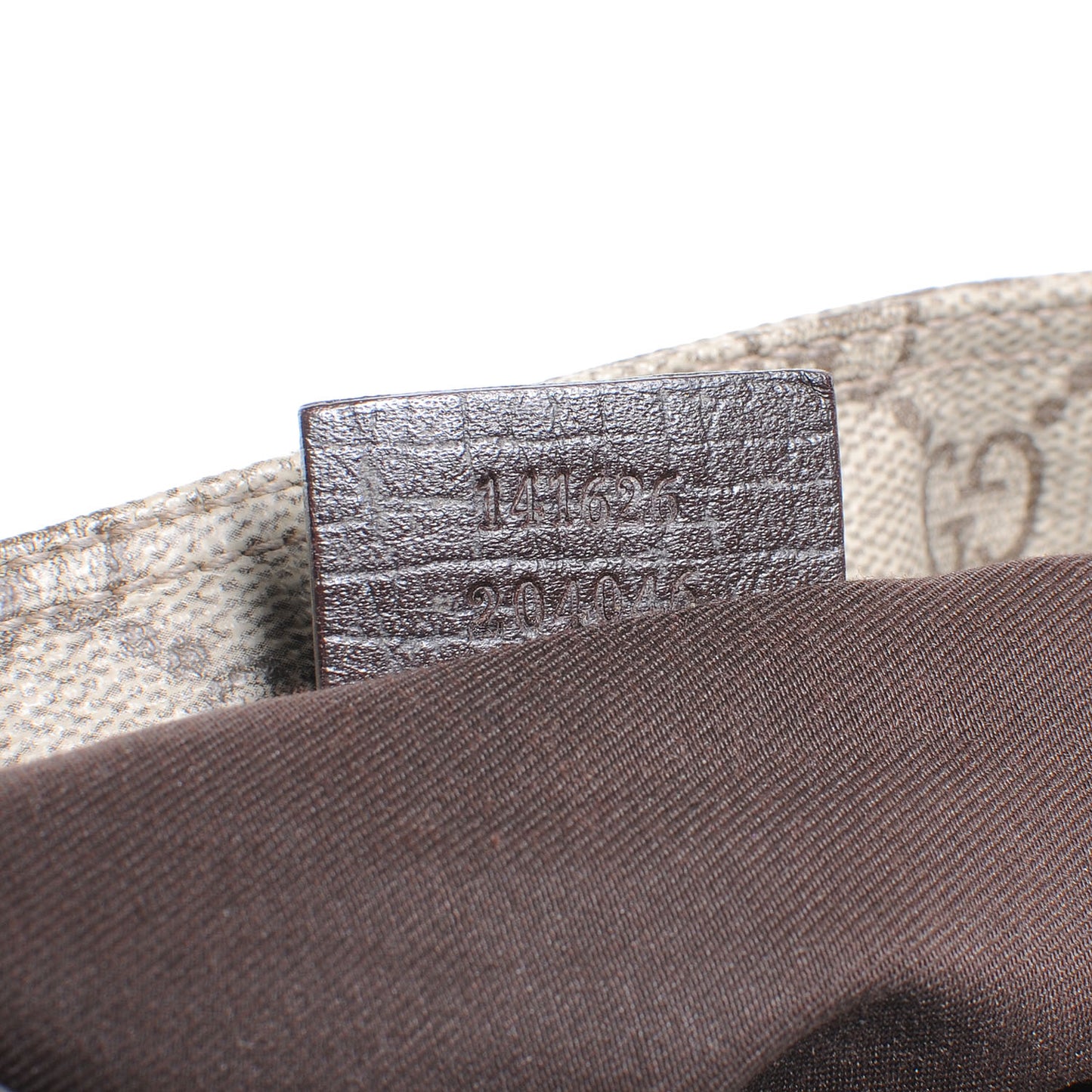 GG Plus Monogram Flat Messenger Bag Ebony