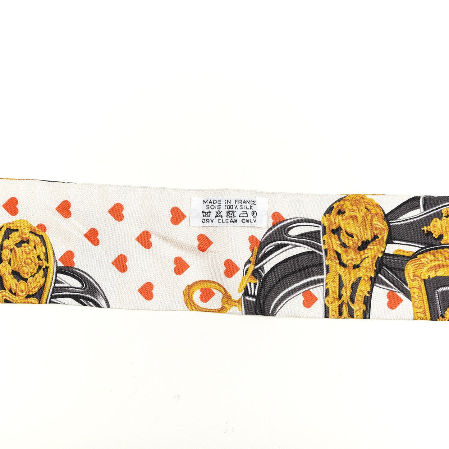 Silk Brides de Gala Love Twilly Creme Vieil Or Black