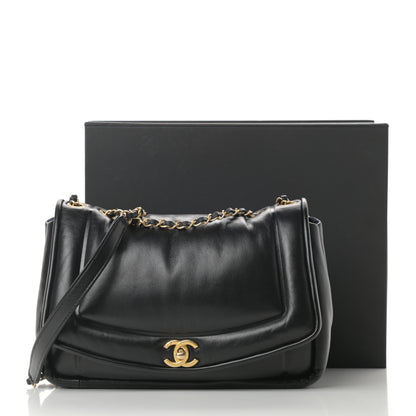 Chanel Lambskin Medium Simply Flap Black 10 of 10