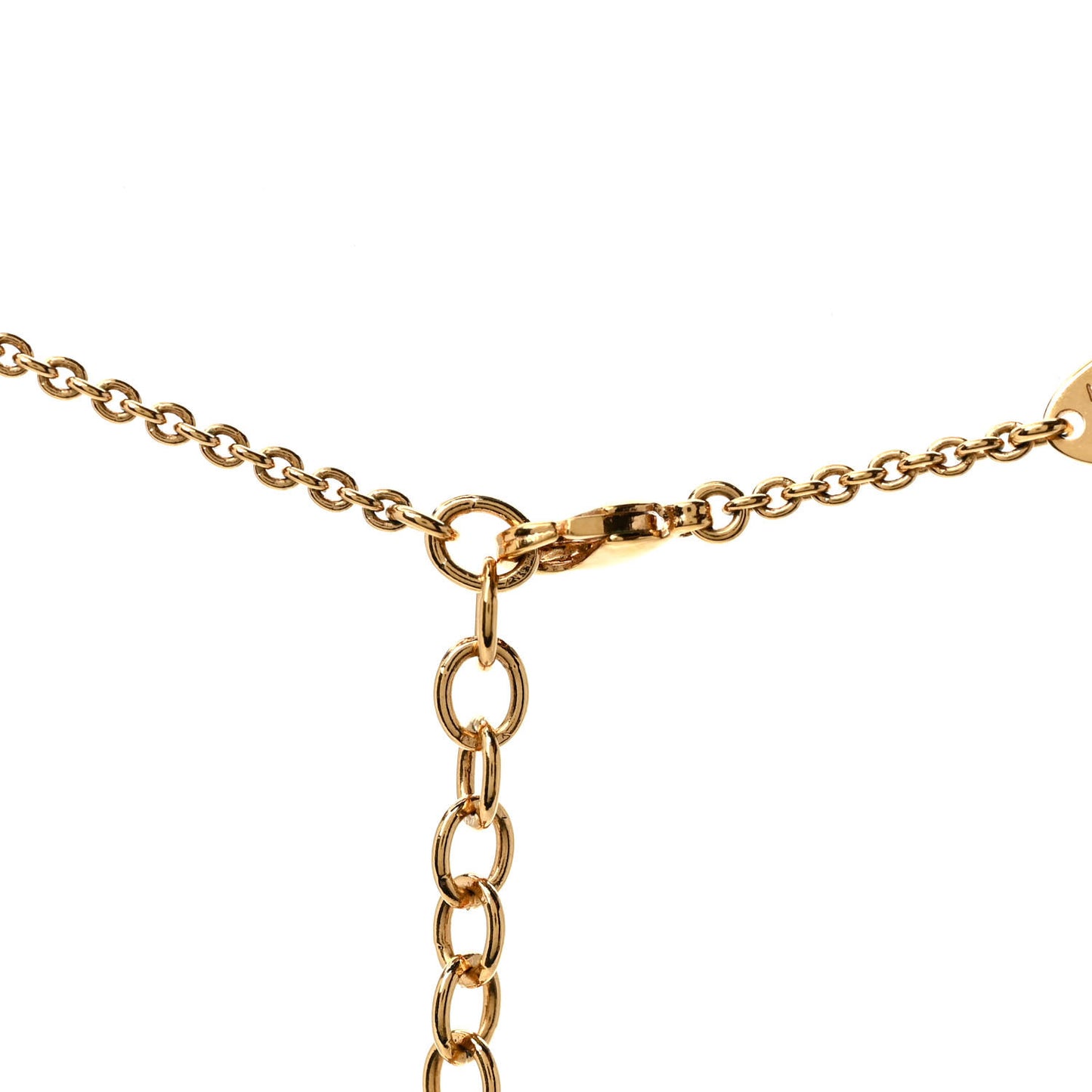 Essential V Necklace Gold
