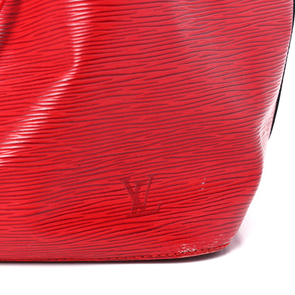 Louis Vuitton Epi Petit Noe Castillan Red 6 of 13