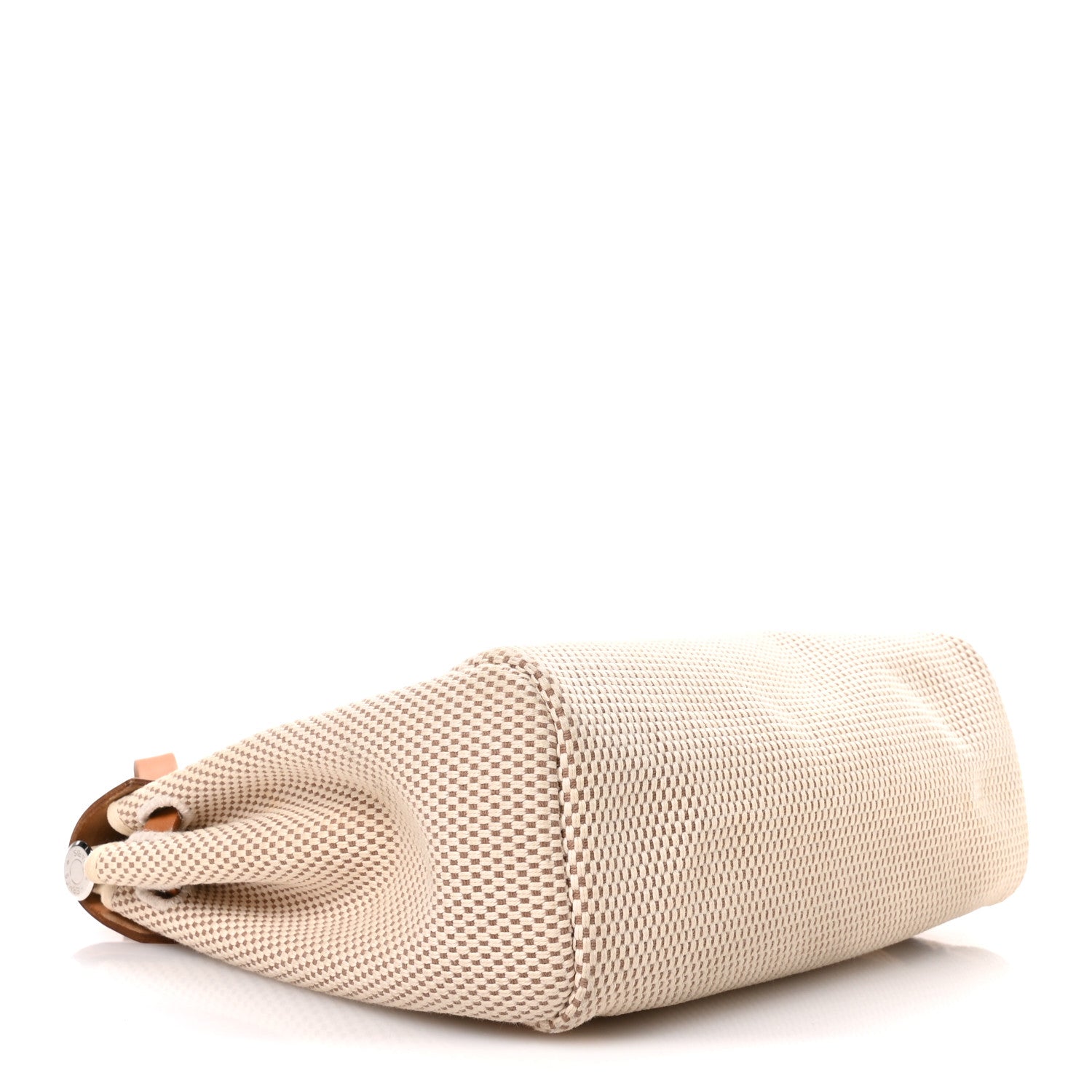 Hermes Toile Vache Calfskin Herbag 30 PM Backpack Natural 5 of 11