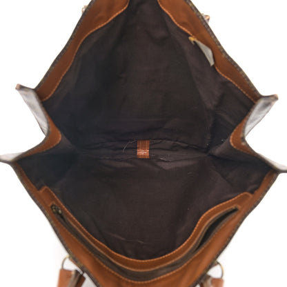Louis Vuitton Monogram French Company Sac Plat 4 of 22