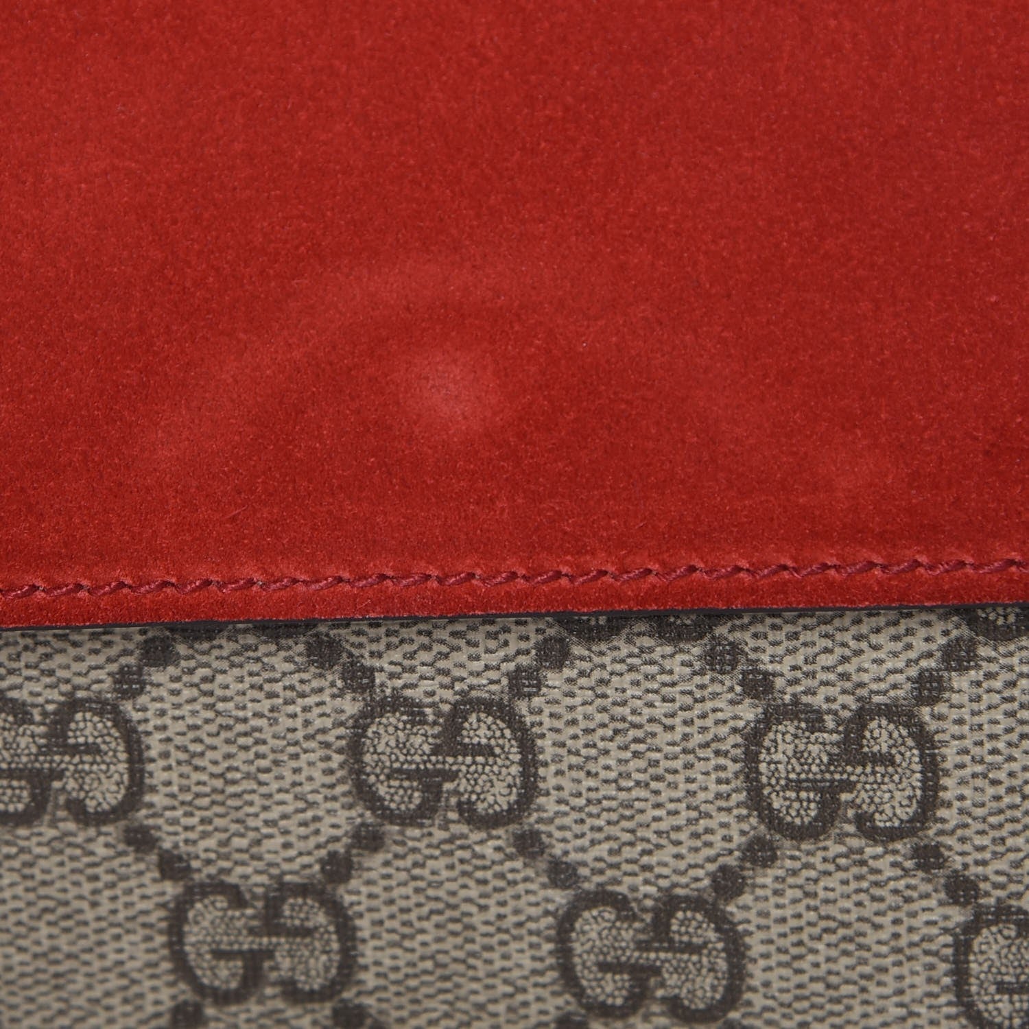 Gucci GG Supreme Monogram Mini Dionysus Shoulder Bag Hibiscus Red 10 of 10