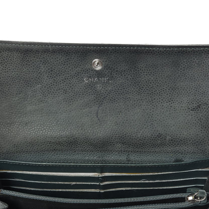 Chanel Iridescent Caviar Quilted Large Flap Wallet 19 of 23