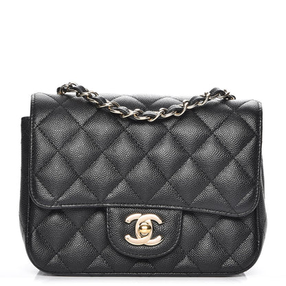 Chanel Caviar Quilted Mini Square Flap Black 1 of 8