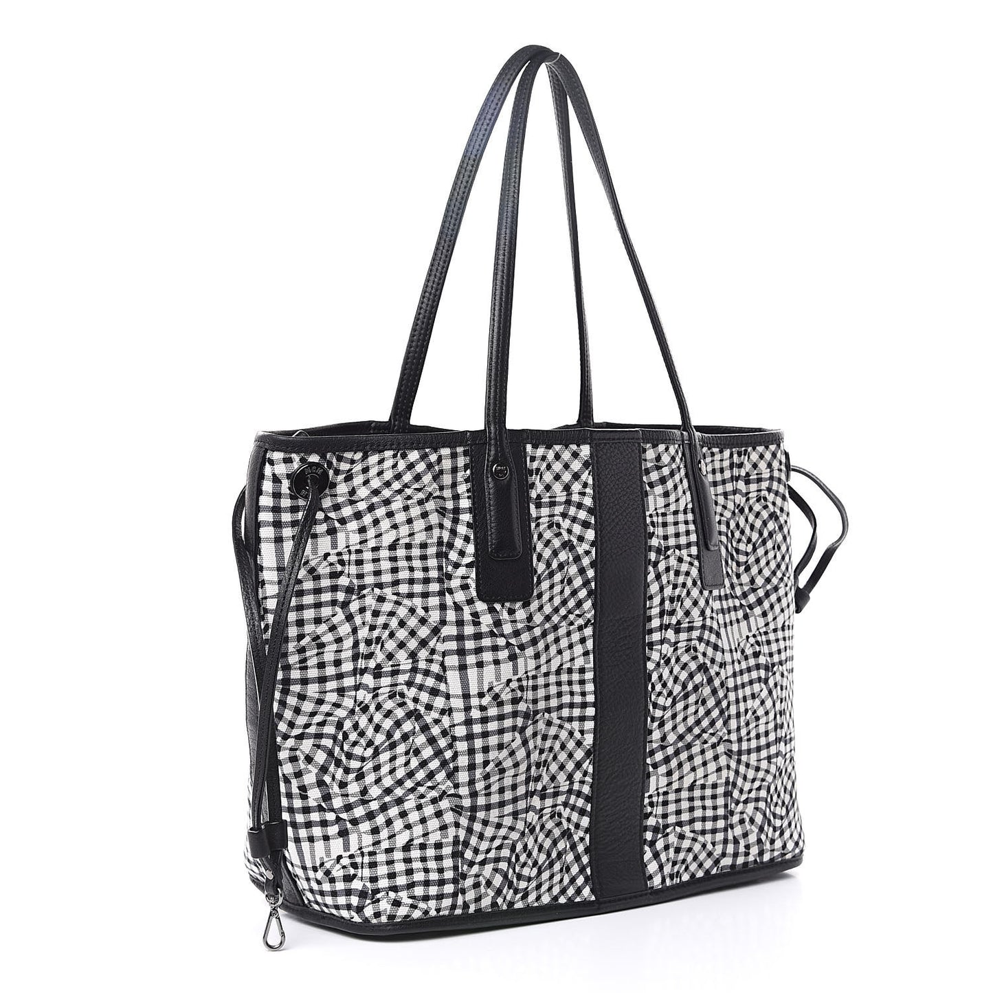 Visetos Medium Liz Reversible Shopper Tote Black