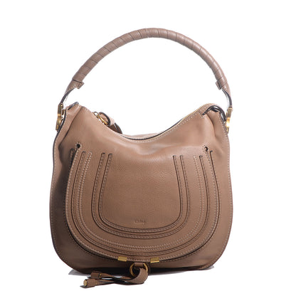 Chloe Calfskin Medium Marcie Hobo Nut 1 of 11