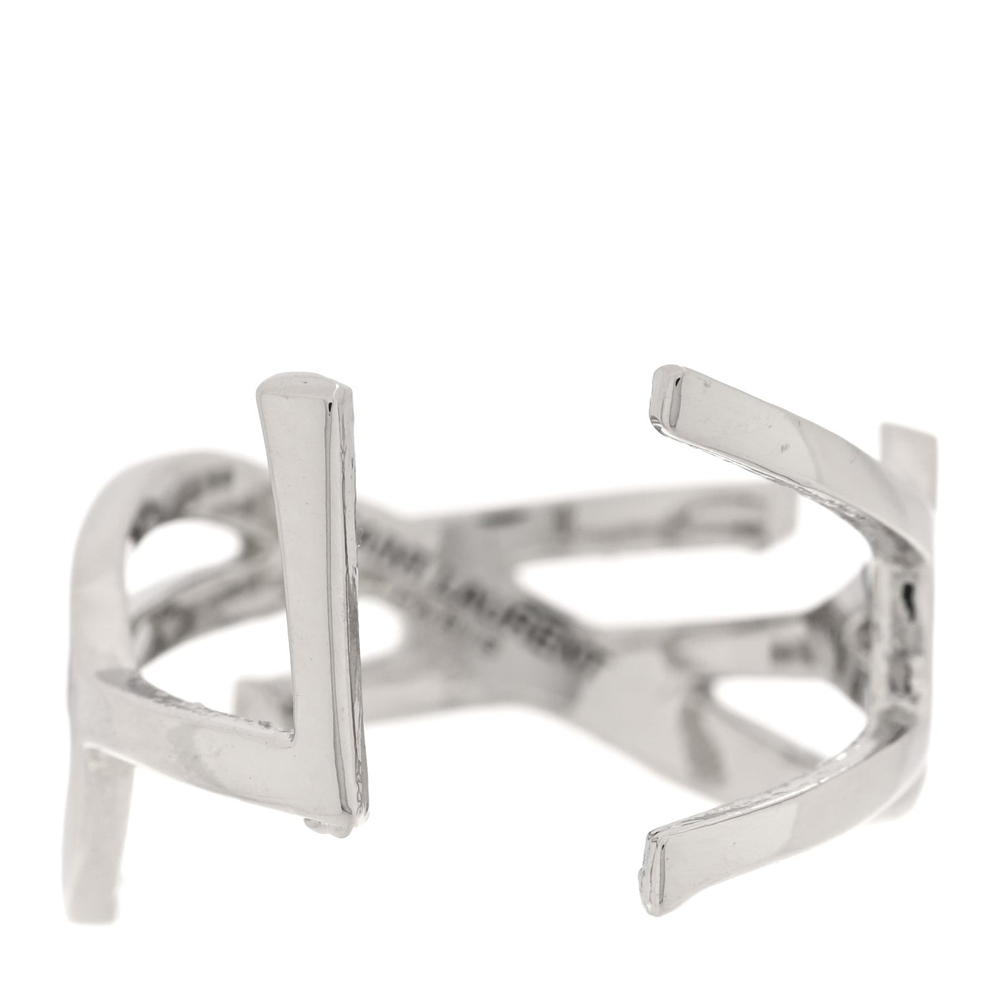 Monogram Ring 49 5 Silver