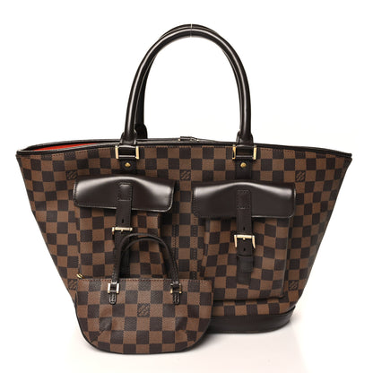Louis Vuitton Damier Ebene Manosque GM 3 of 11