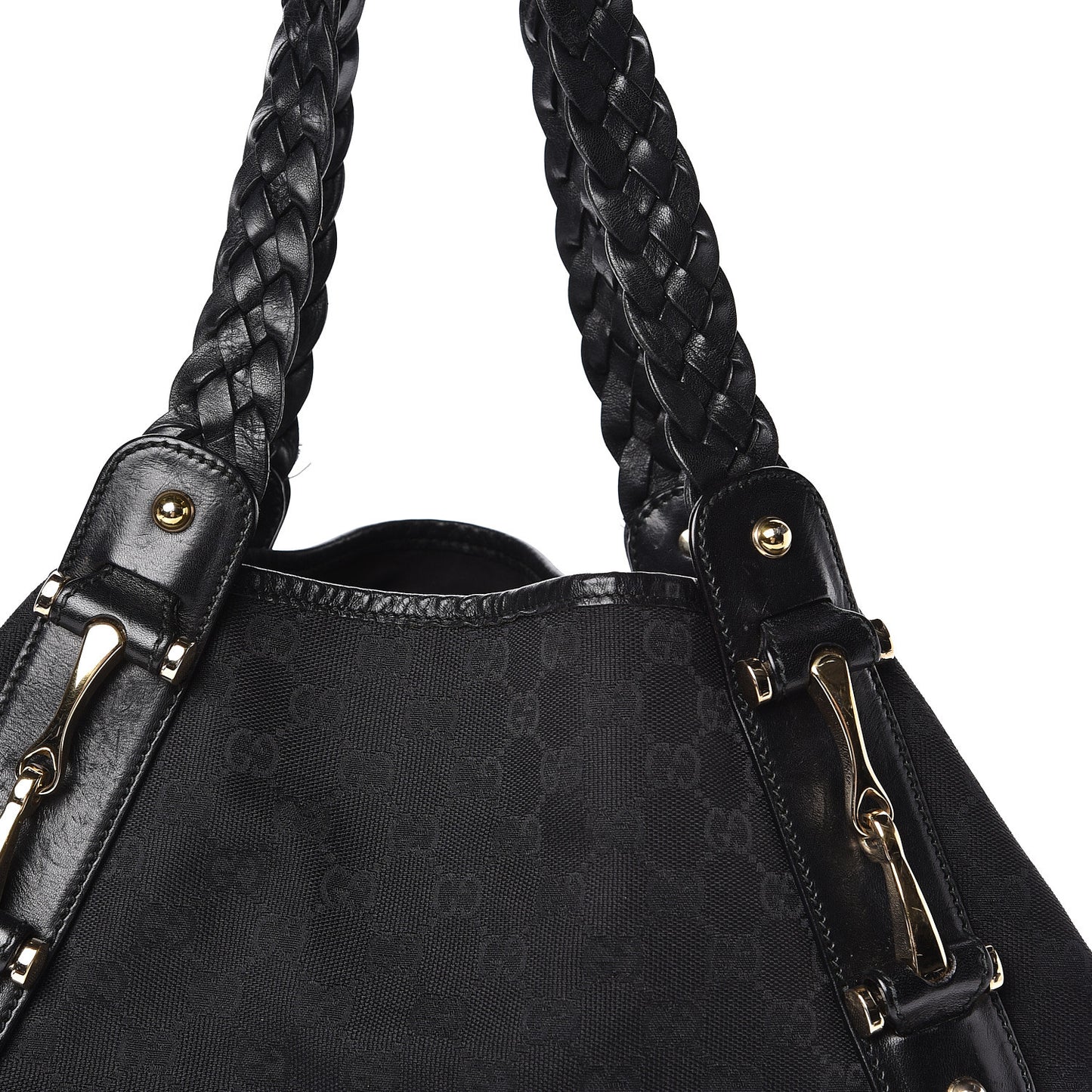 Monogram Small Pelham Shoulder Bag Black