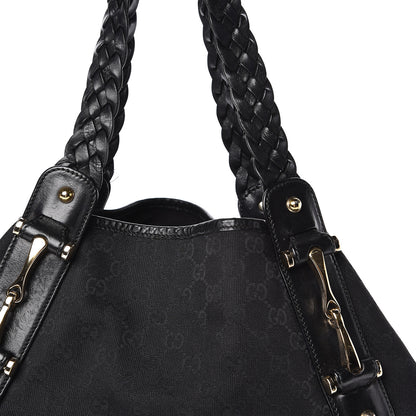 Gucci Monogram Small Pelham Shoulder Bag Black 12 of 12