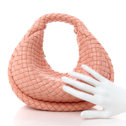 Bottega Veneta Lambskin Padded Intrecciato Mini Jodie Peachy 2 of 11
