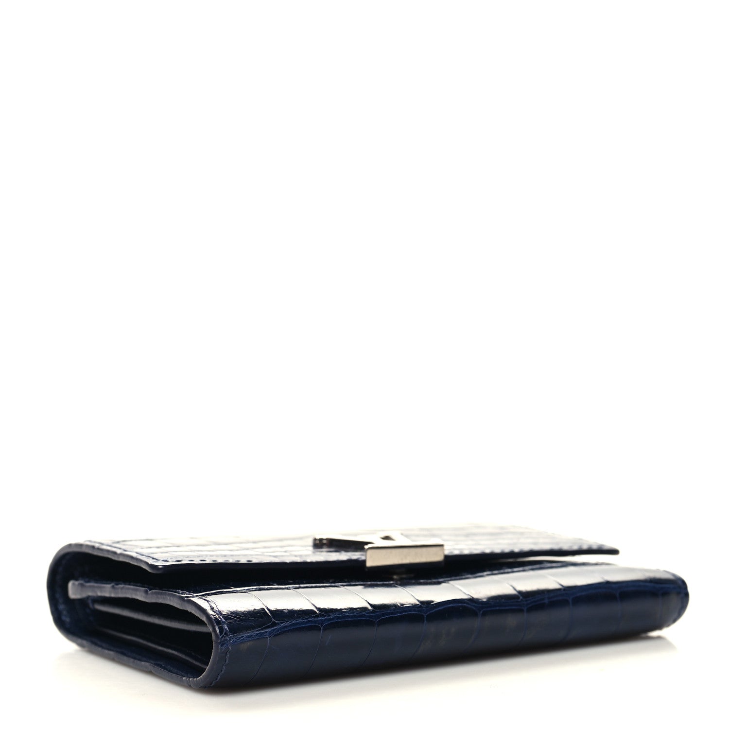 Louis Vuitton Crocodile Capucines Compact Wallet Saphir 4 of 10