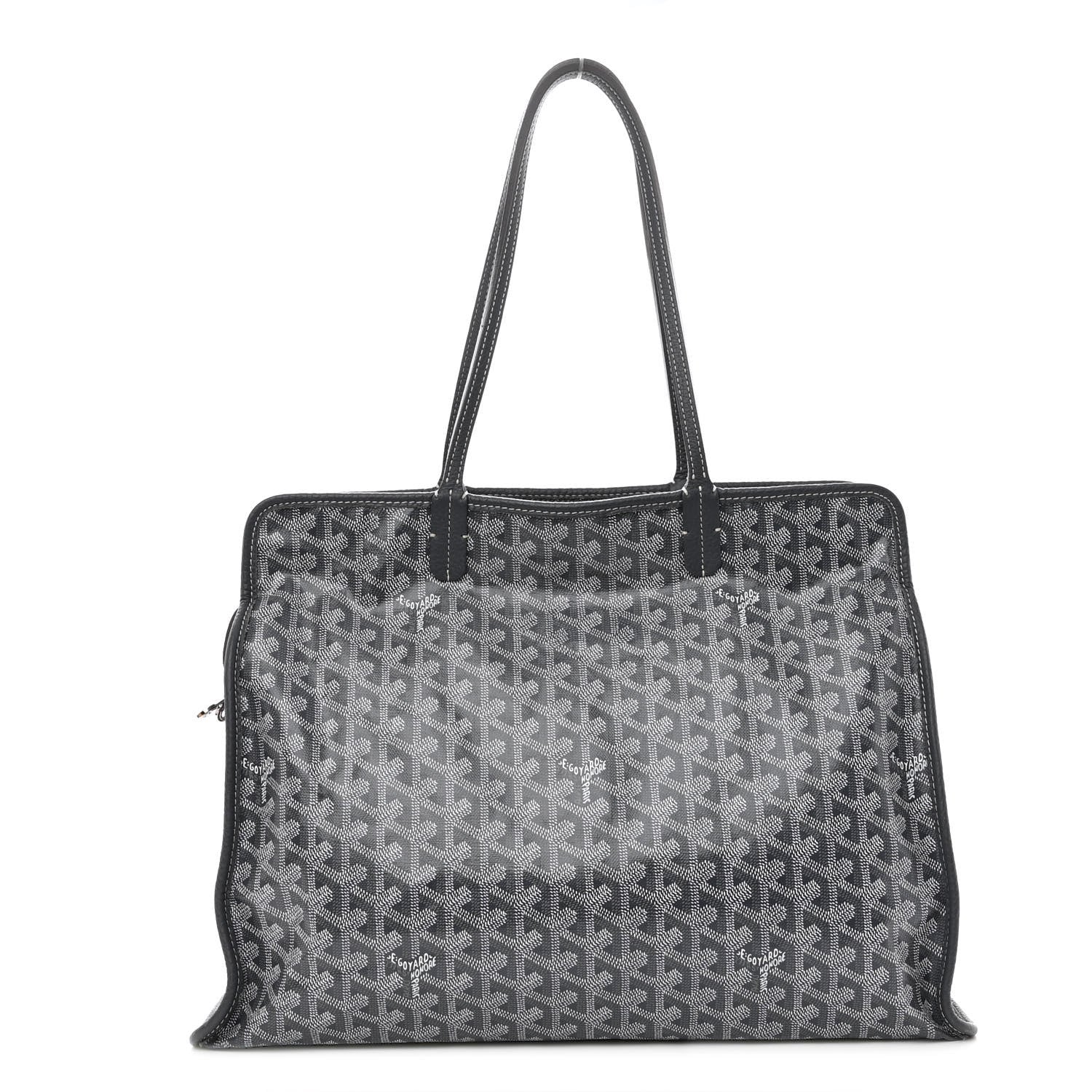 Goyard Goyardine Sac Hardy Pet Carrier PM Grey 3 of 10