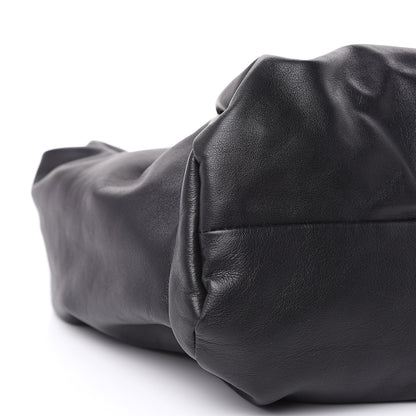 Bottega Veneta Smooth Butter Calfskin Small The Shoulder Pouch Black 9 of 10