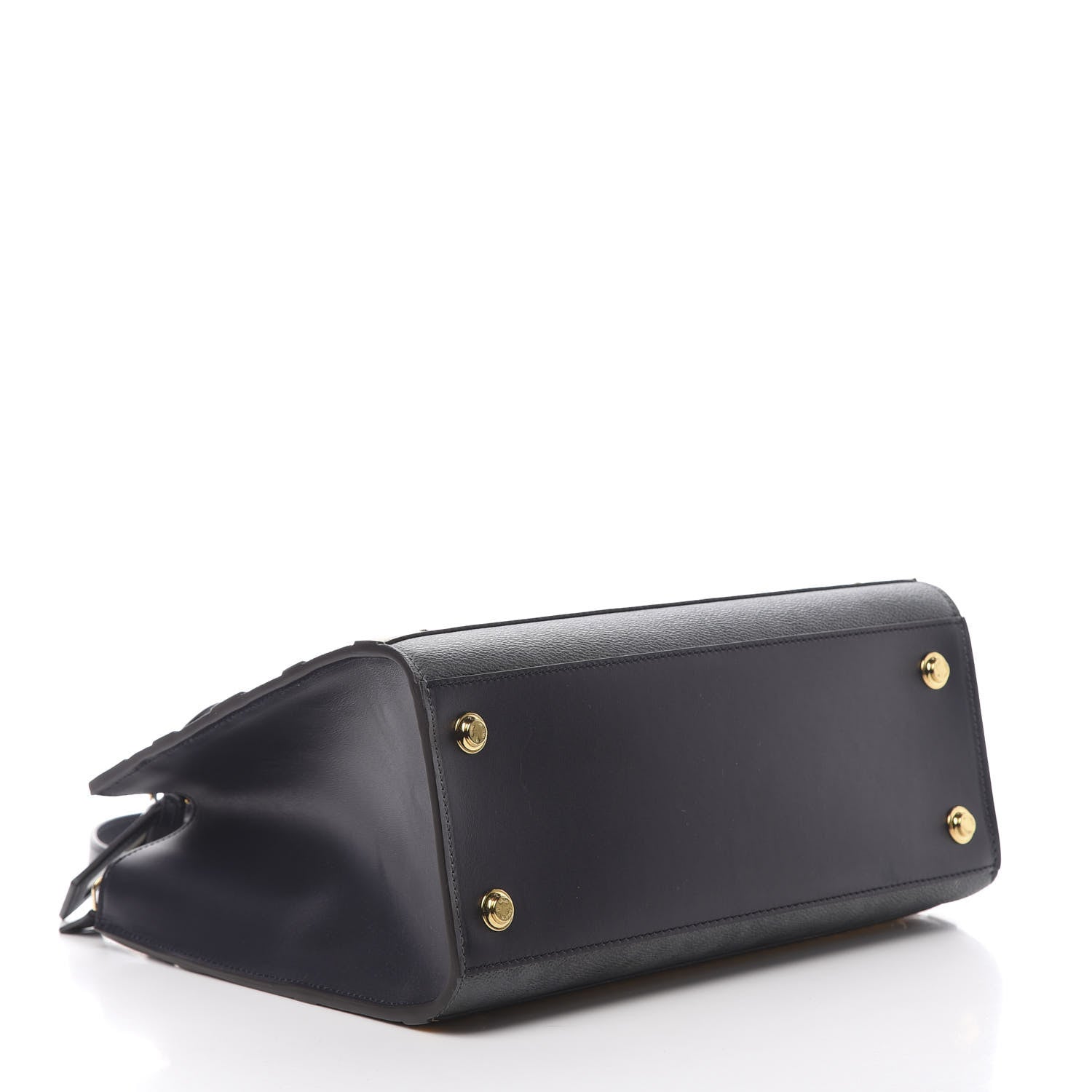 Louis Vuitton Calfskin Trunk City Steamer MM Black 5 of 13