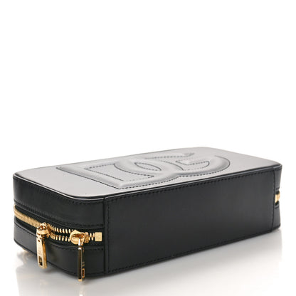 Dolce & Gabbana Calfskin Small DG Logo Camera Crossbody Bag Black 4 of 9