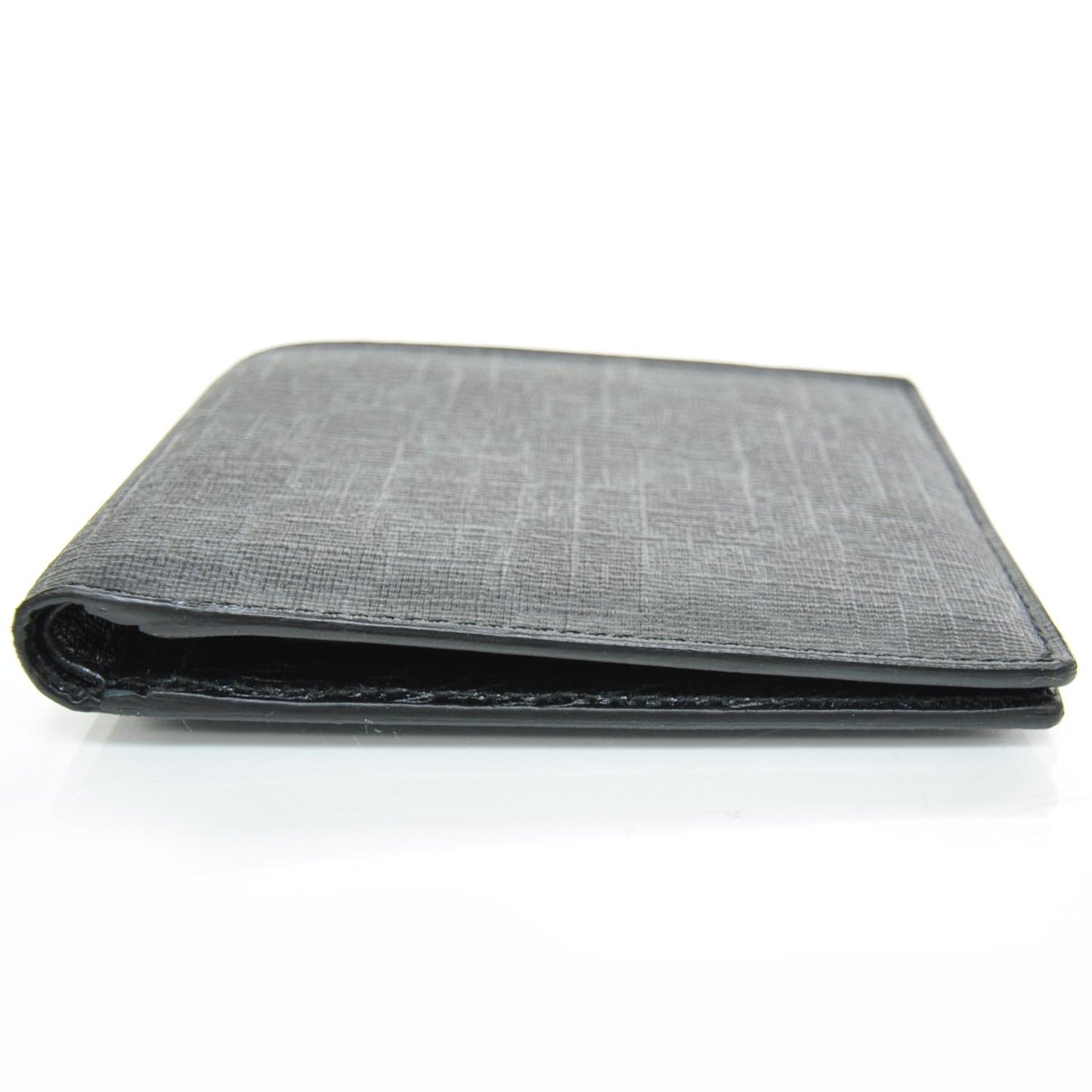 Mens GG Plus Monogram Bi-Fold Wallet Black