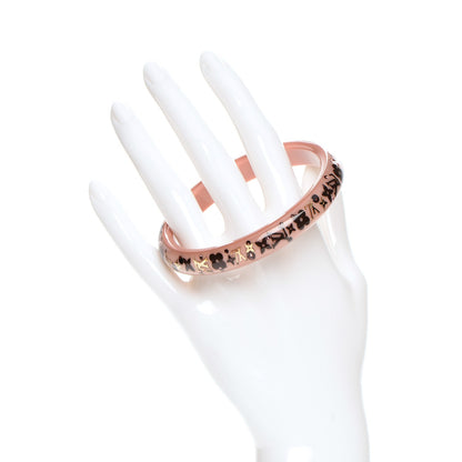 Louis Vuitton Resin Swarovski Medium Inclusion Bracelet PM Rose Poudre 2 of 4