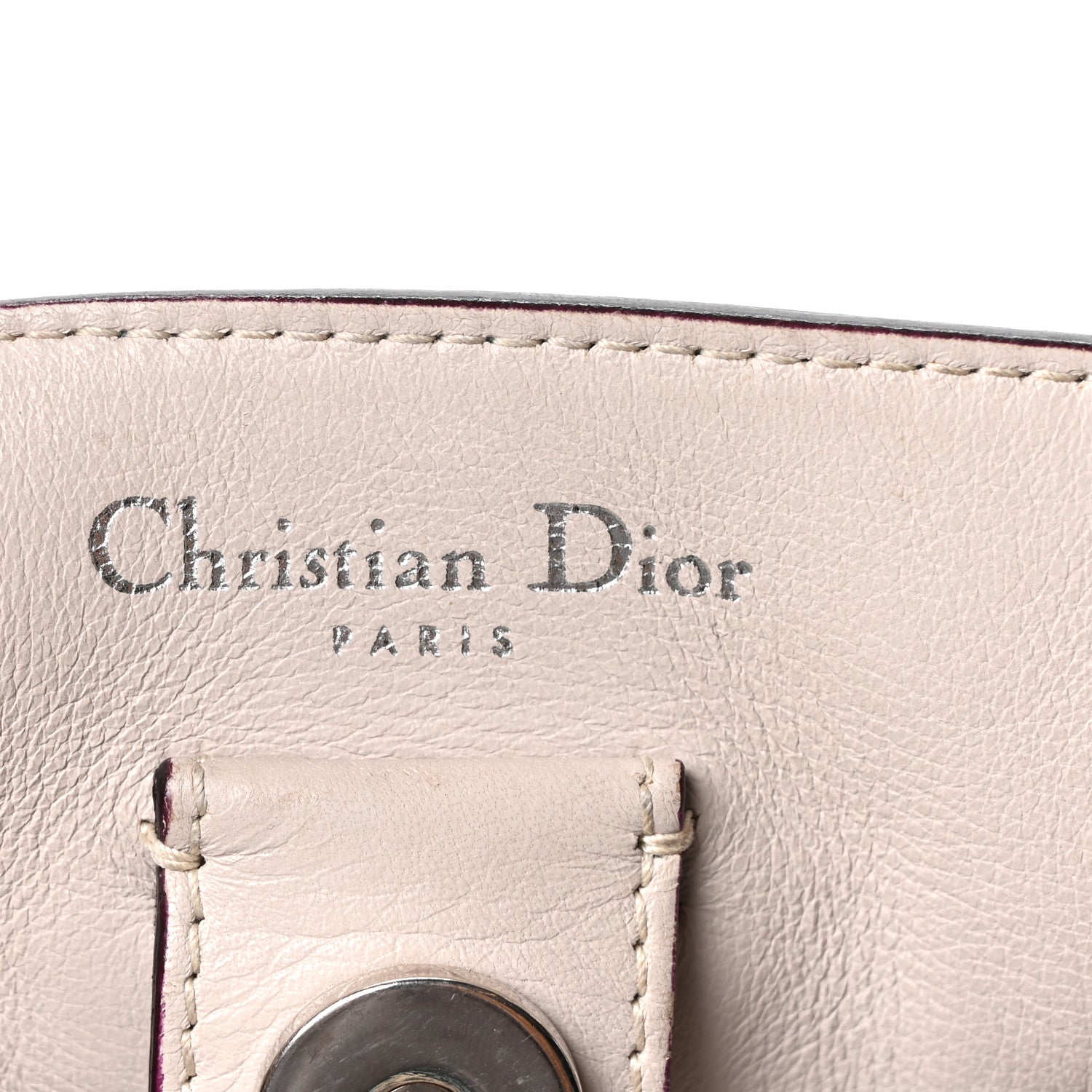 Christian Dior Bullcalf Medium Diorissimo Tote Light Blue 7 of 12