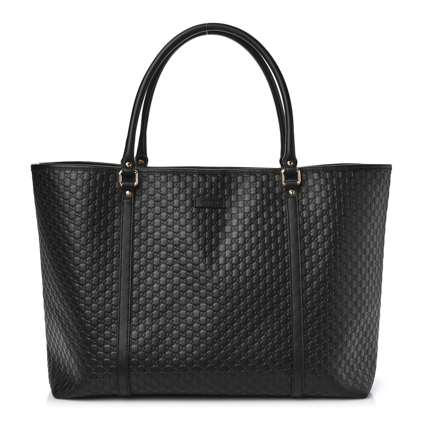 Microguccissima Large Joy Tote Black