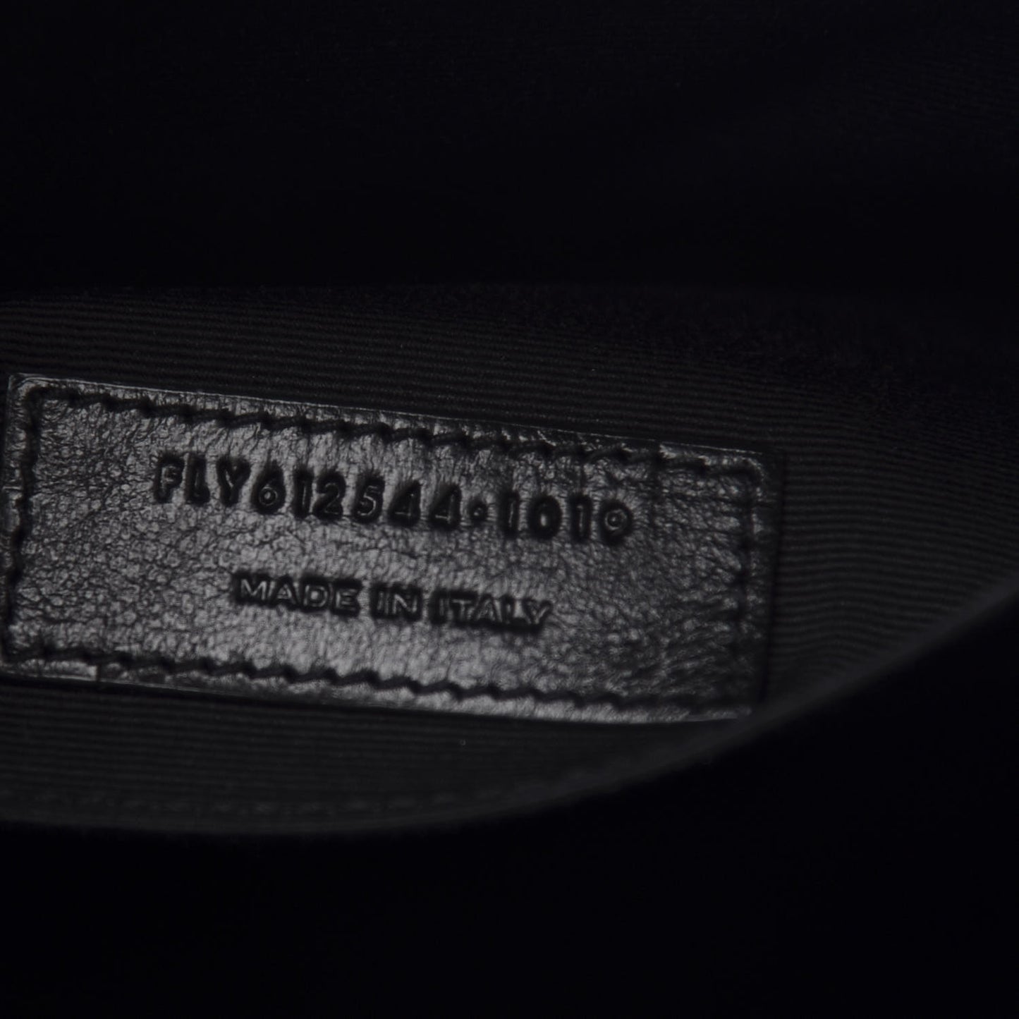Calfskin Matelasse Monogram Lou Camera Bag Black