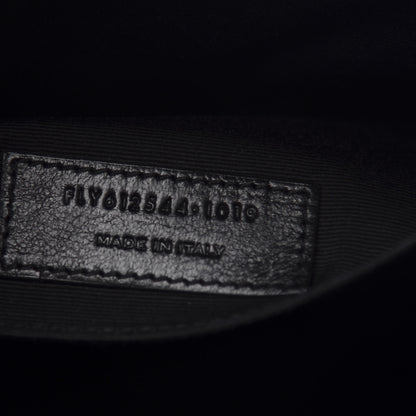 Saint Laurent Calfskin Matelasse Monogram Lou Camera Bag Black 6 of 11