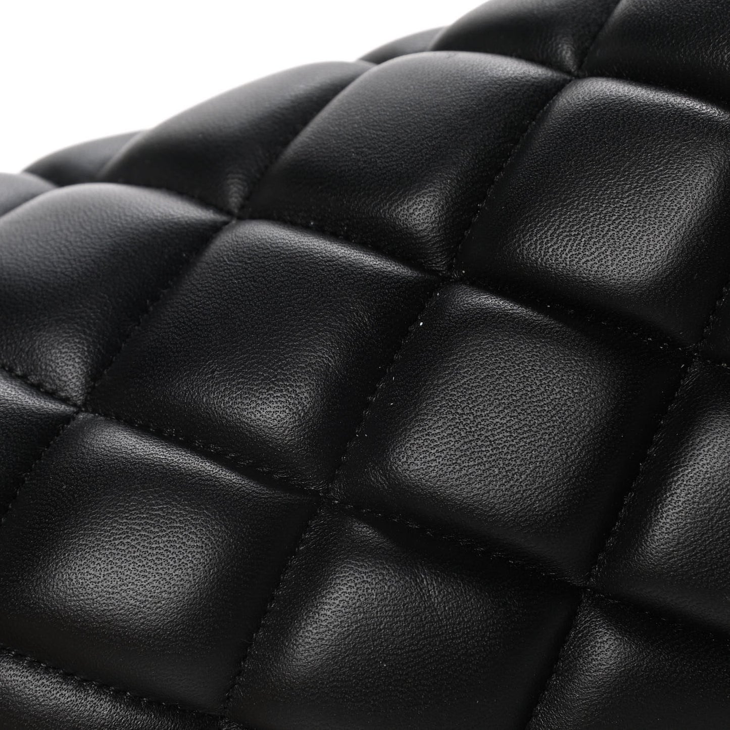 Lambskin Quilted Slip On Sneakers 41 Black