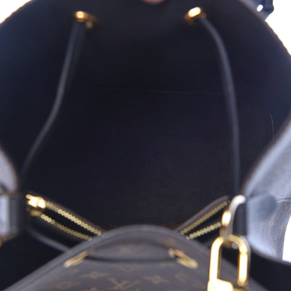 Louis Vuitton Monogram Neonoe MM Black 7 of 10